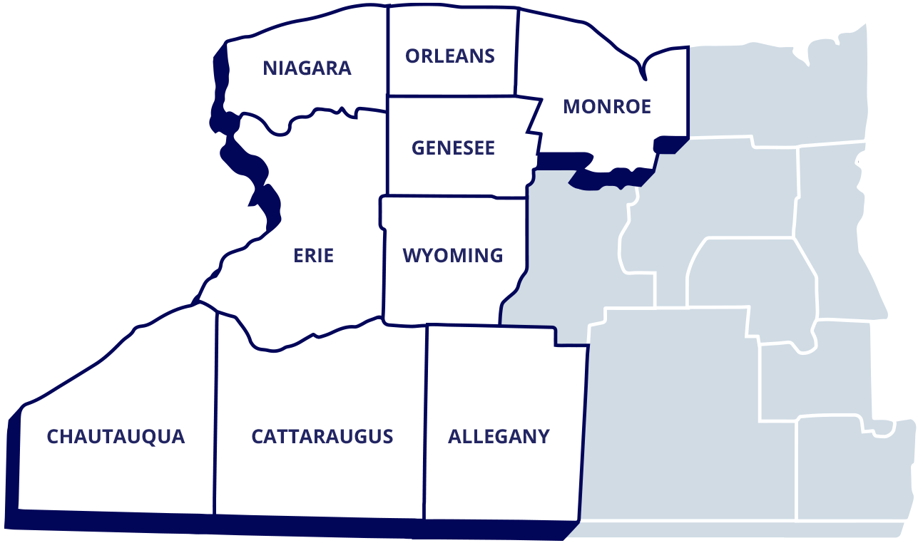 Western NY Map